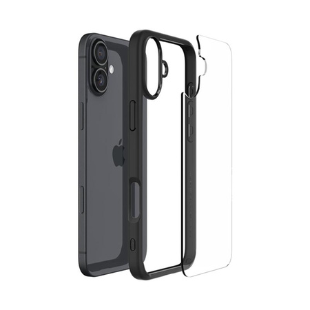 Spigen Ultra Hybrid - Case for iPhone 16 (Matte Black)