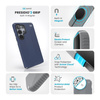Speck Presidio2 Grip Magnet - Samsung Galaxy S25 Ultra MagSafe Case (Küstenblau/Staubgrau/Weiß)