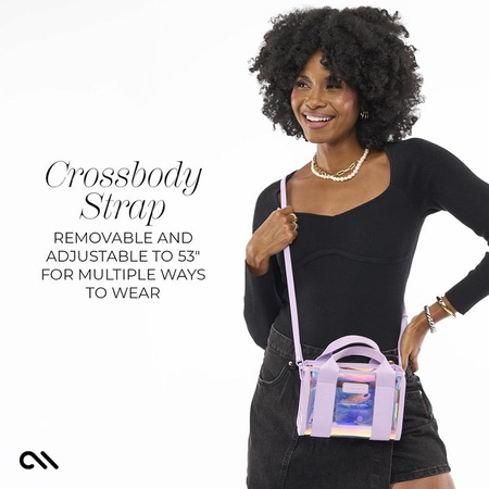 Case-Mate Micro Tote Bag - Waterproof Shoulder Bag (Soap Bubble)