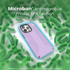 Speck Presidio2 Grip Magsafe - pouzdro pro iPhone 15 Pro Max (Spring Purple / Cloudy Grey / White)