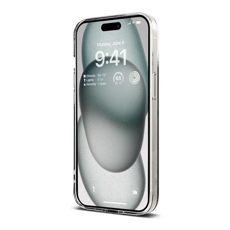 Crong Crystal Slim Cover - kryt na iPhone 15 (průhledný)