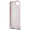 Karl Lagerfeld Silikon Karl & Choupette Heads MagSafe - Hülle für iPhone 16e (rosa)