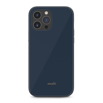 Moshi iGlaze Slim Hardshell Case - pouzdro pro iPhone 13 Pro Max (systém SnapTo) (břidlicově modré)