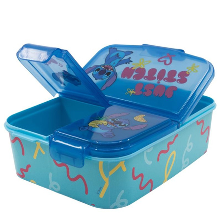Disney Stitch – Lunchbox mit Fächern aus der Palms-Kollektion