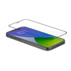 Moshi AirFoil Pro - Flexibles Hybridglas iPhone 12 / iPhone 12 Pro (schwarzer Rahmen)