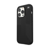 Speck Presidio2 Grip MagSafe - Csúszásgátló tok iPhone 14 Pro-hoz (Fekete / Fekete / Fehér)