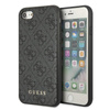 Guess 4G Metal Gold Logo - Coque iPhone SE 2022 / SE 2020 / 8 / 7 (gris)