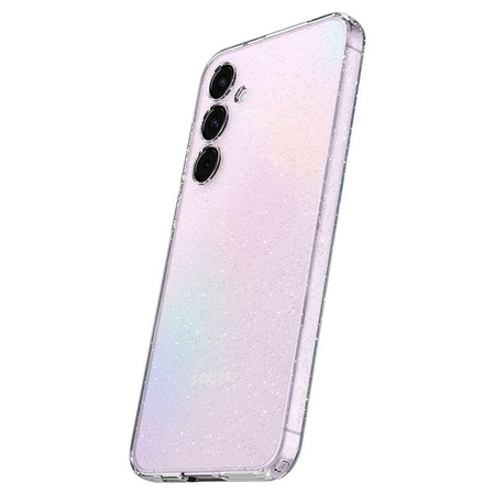 Spigen Liquid Crystal Glitter - tok Samsung Galaxy A55 5G (átlátszó)