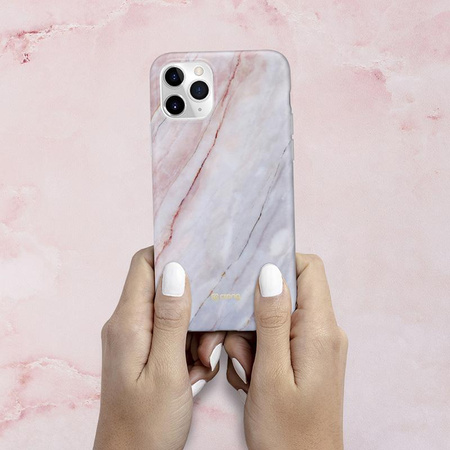 Crong Marble Case – Case for iPhone 11 Pro (Pink)
