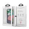 Guess Flower Shiny Collection N1 - tok iPhone SE 2020 / 8 / 7 (fekete)