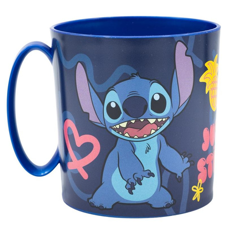 Disney Stitch - hrnek do mikrovlnné trouby z kolekce Palms 390 ml