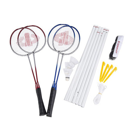 Donnay - set de badminton, 9 pièces