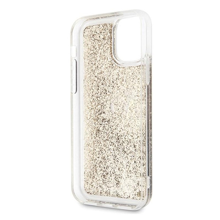 Karl Lagerfeld Signature Glitter Case - Coque iPhone 11 Pro (Or)