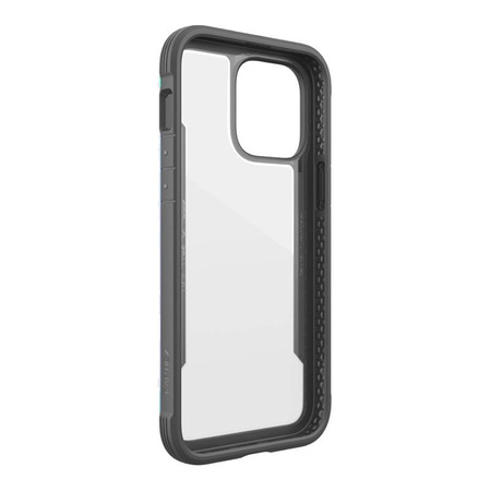X-Doria Raptic Shield - hliníkové pouzdro pro iPhone 14 Pro Max (testováno při pádu z výšky 3 m) (duhové)