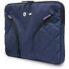 Tasche in nylon BMW e logo in metallo - Custodia per notebook da 14" (blu navy)