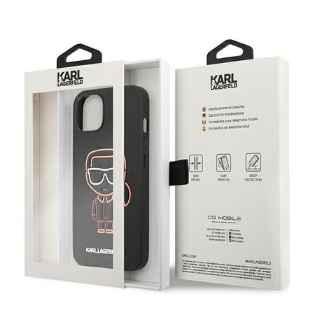 Karl Lagerfeld Outline - Etui iPhone 13 (Multicolor)