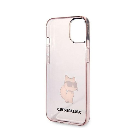 Karl Lagerfeld IML NFT Choupette - iPhone 14 Plus tok (rózsaszín)
