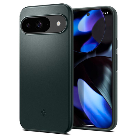 Spigen Thin Fit - pouzdro pro Google Pixel 9 / 9 Pro (Abyss Green)