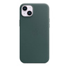 Apple Leather Case - Étui en cuir avec MagSafe pour iPhone 14 Plus (vert forêt)