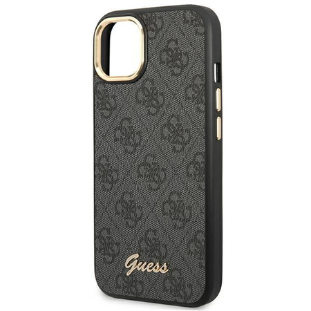 Guess 4G Metal Camera Outline Case - Tasche für iPhone 14 Plus (Schwarz)