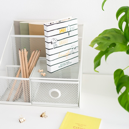 Snoopy – Selbstklebendes Notizbuch im A6-Format aus der Kollektion „Lazy Days“