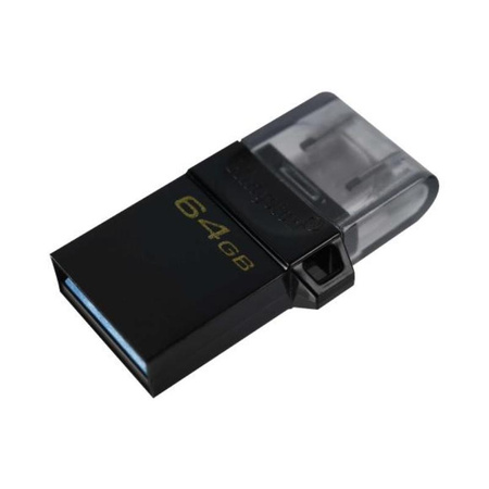 Kingston DataTraveler MicroDuo - Clé USB 64 Go Type-A / Micro-USB