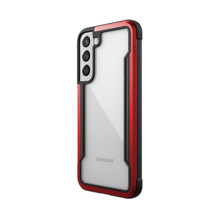 X-Doria Raptic Shield Pro - Samsung Galaxy S22+ 5G Case (Antimicrobial Protection) (Red)