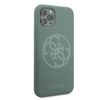 Guess Silicone 4G Tone to Tone - Etui iPhone 11 Pro Max (khaki)