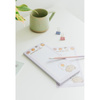 Pusheen - Bloc-notes avec aimant pour réfrigérateur + crayon de la collection Moments