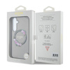 Guess IML Flowers Wreath MagSafe - Samsung Galaxy S24+ Tasche (schwarz)