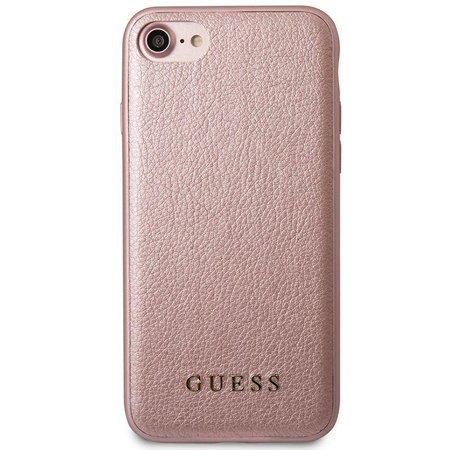 Guess Iridescent - Etui iPhone 8 / 7 (różowo złoty)