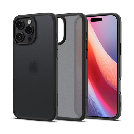 Spigen Ultra Hybrid - tok iPhone 16 Pro készülékhez (Frost Black)
