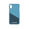 Nordic Elements Saeson Freja - Materiál pouzdra iPhone Xs / X (Petrol)