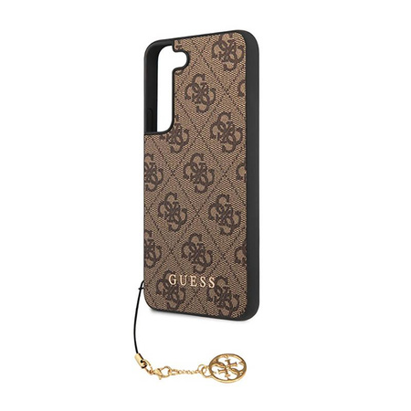 Guess 4G Charms Collection - Samsung Galaxy S23 tok (barna)