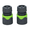 Kinzo - Raccord de tuyau d'arrosage 1/2" (2 pièces).)