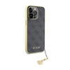 Guess 4G Charms Collection - iPhone 15 Pro Max tok (szürke)