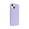 Crong Color Cover Liquid Silicone Case for iPhone 14 Max (Purple)