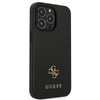 Pouzdro Guess Saffiano 4G Small Metal Logo - iPhone 13 Pro (černé)