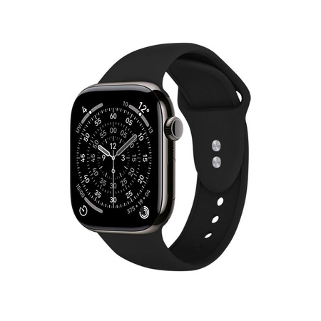 Crong Liquid - Apple Watch Band 44/45/46/49 mm (Black)