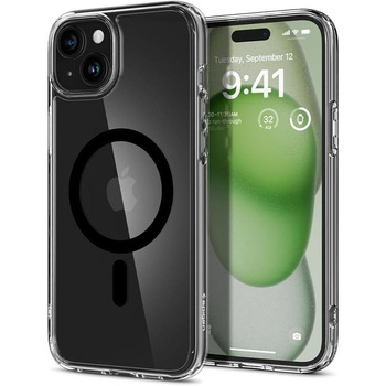 Spigen Ultra Hybrid MagSafe - pouzdro pro iPhone 15 Plus (černé)