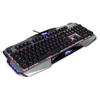 E-BLUE Mazer Mechanical 729 Keyboard, gaming, noir, câblé (USB), US, mécanique, rétroéclairé, touches bleues