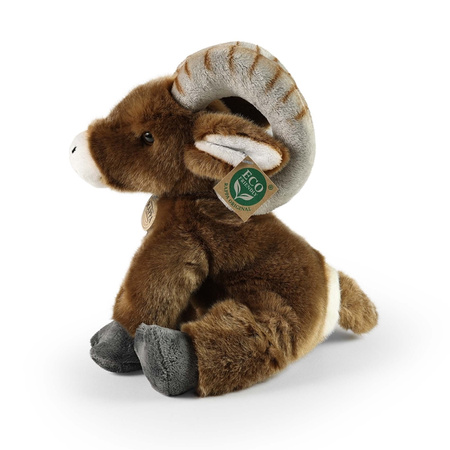Rappa - Plyšová realistická plyšová hračka Bighorn Sheep Koza sedící 28 cm Ekologická