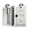Karl Lagerfeld Saffiano Karl & Choupette Heads - Etui Samsung Galaxy S21 Ultra (srebrny)