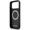 Custodia MagSafe con logo BMW a forma di M per iPhone 17 Pro Max (nera)