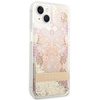 Guess Liquid Glitter Paisley - Hülle für iPhone 14 Plus (Gold)