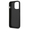 Karl Lagerfeld PU Leather Karl's Head Metal - Etui iPhone 13 Pro (różowy)