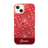 Guess Bandana Paisley - Case for iPhone 14 Plus (red)