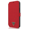 Guess Booktype Saffiano V – Etui iPhone 12 mini (czerwony)