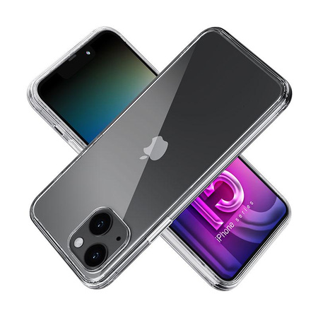 3mk átlátszó tok - tok iPhone 15 készülékhez (átlátszó)