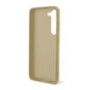 Guess Glitter Flakes Metal Logo Case - Samsung Galaxy S23+ Case (Gold)